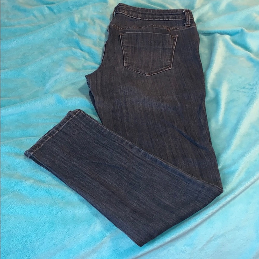 Low rise skinny super stretch jeans